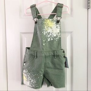 NEW! Cat & Jack Paint Splatter Shortalls